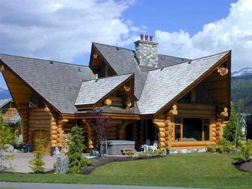 Majestic Log Home