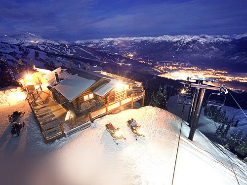 Snowmobile & Fondue