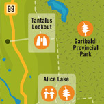Whistler's Valley Trail System Map