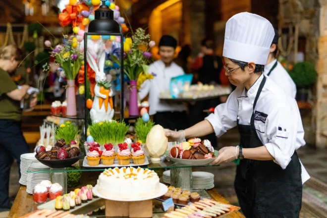 Easter brunch in Whistler