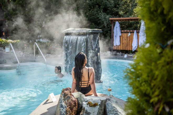 Scandinave Spa in Whistler, BC - traditional scandinavian hydrotherapy