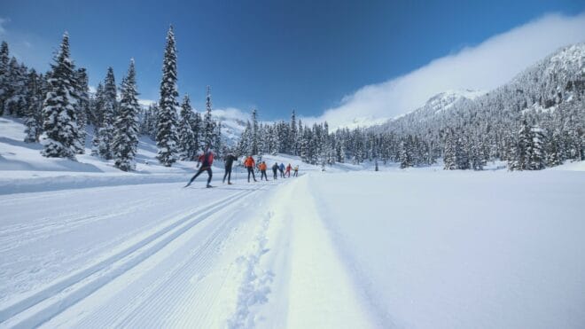 Cross Country Skiing Whistler Onlympic Park