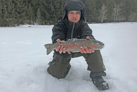 Catching Trout Ice Fishing