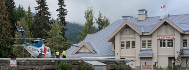 Exterior of the Whistler Health Care Centre