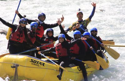 Whitewater rafting in Whistler BC
