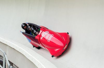 Bobsleigh in Whistler for an adrenaline fueled activity! Book with Whistler Reservations