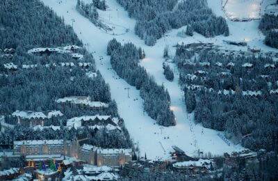 Fairmont Ski in Ski Out Slopes