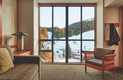 Stay at the base of Whistler Mountain at Pan Pacific Whistler Mountainside Hotel!