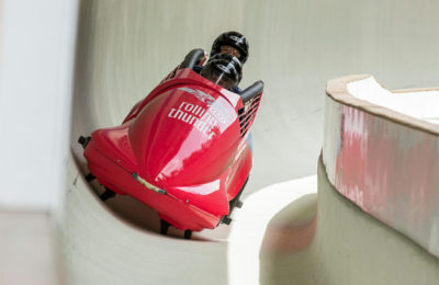 Whistler Bobsleigh in the Winter. Book with Whistler Reservations today!