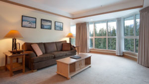 2 bedroom suite at Le Chamois Hotel in Whistler BC