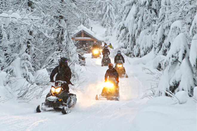 Blackcomb Snowmobile Whistler, BC