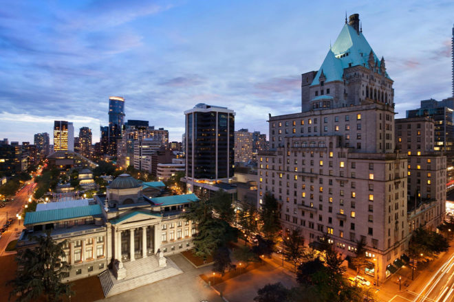 Fairmont Hotel Vancouver in Vancouver, BC. Book with Whistler Reservations today!