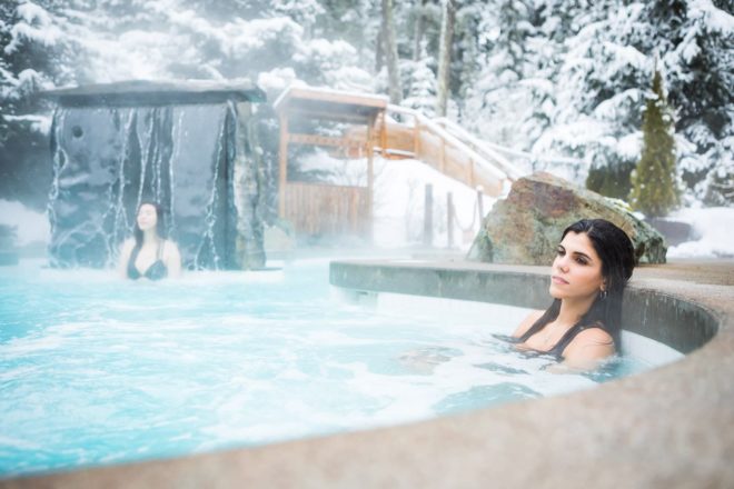 Whistler spa pool