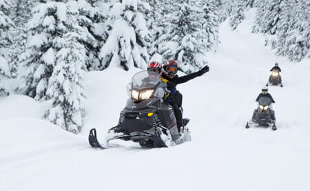 Scenic Tour Snowmobiling