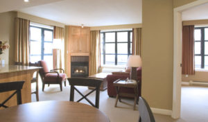 2 bed 2 bath condo at the sundial hotel in whistler, bc