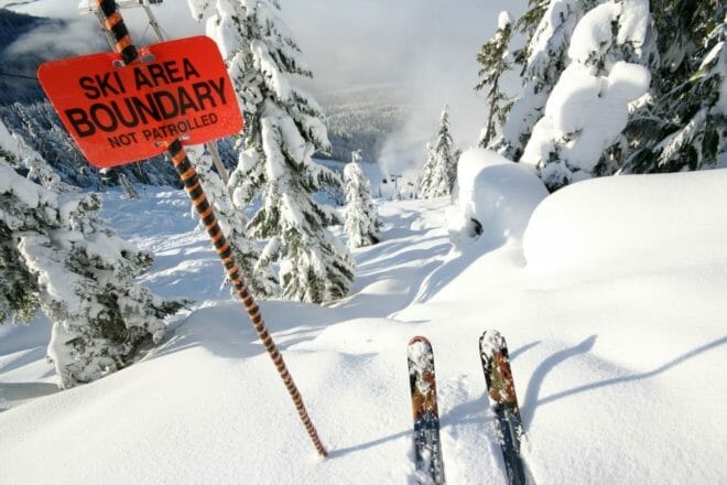 Extreme Ski Runs on Whistler Mountain