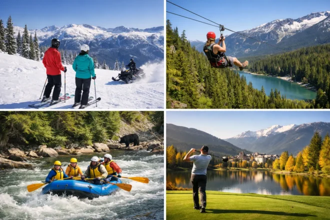 What to Do in Whistler by Season