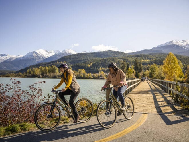 Mountain Biking in September in Whistler