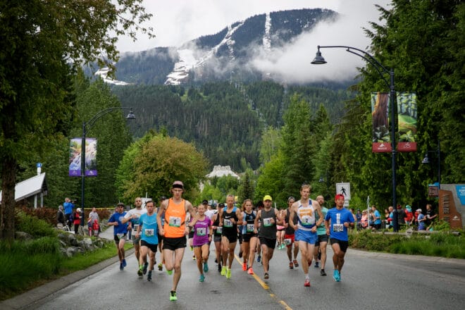 Whistler half marathon in June