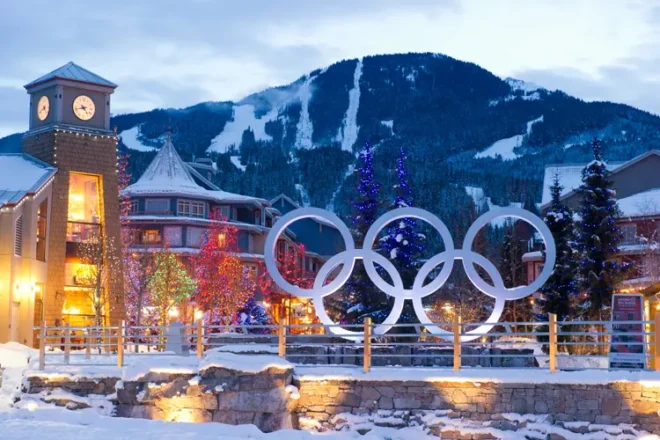 Instagrammable places - Whistler Olympic Rings
