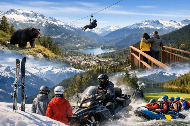 Whistler Weekend Itinerary Example for 3 Days